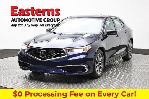 Fathom Blue Pearl 2020 Acura TLX Technology