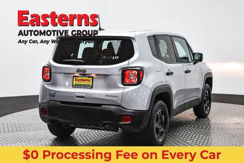 Glacier Metallic Clearcoat 2021 Jeep Renegade Sport