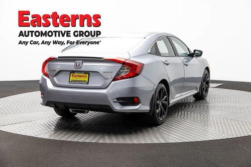 Modern Steel Metallic 2021 Honda Civic Sport