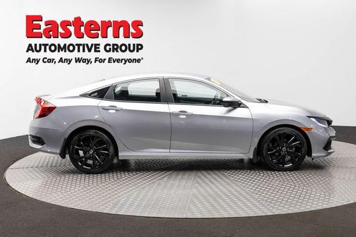 Modern Steel Metallic 2021 Honda Civic Sport