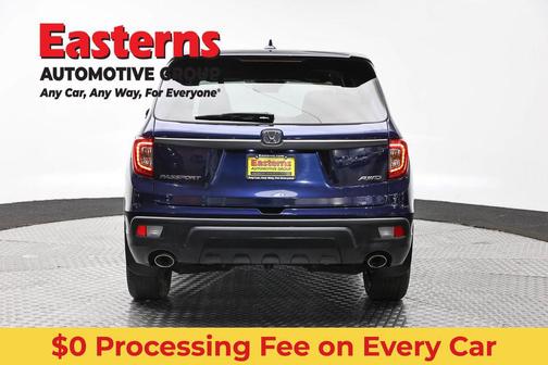 Obsidian Blue Pearl 2021 Honda Passport AWD EX-L