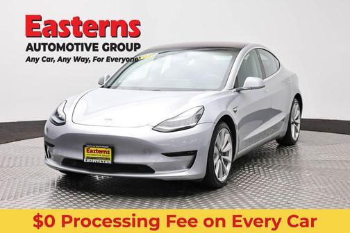 Silver 2018 Tesla Model 3 Long Range