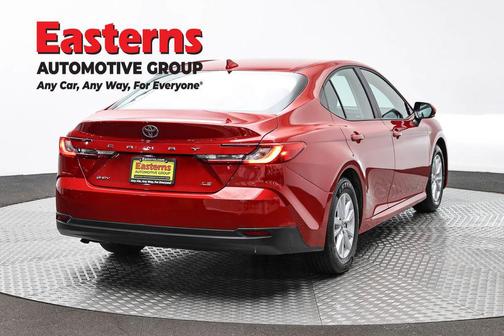 Supersonic Red 2025 Toyota Camry LE