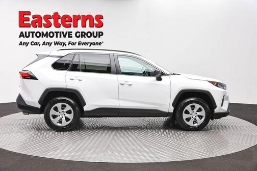 Super White 2021 Toyota RAV4 LE