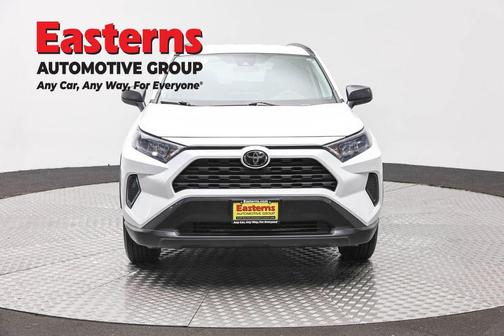 Super White 2021 Toyota RAV4 LE