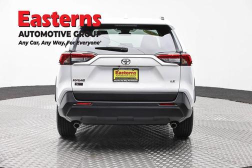 Super White 2021 Toyota RAV4 LE