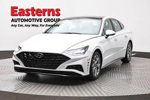 Serenity White 2023 Hyundai SONATA SEL