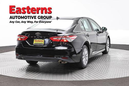 Midnight Black Metallic 2019 Toyota Camry LE
