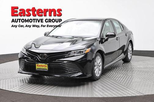 Midnight Black Metallic 2019 Toyota Camry LE