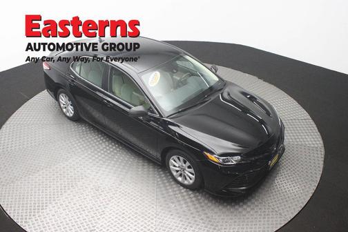 Midnight Black Metallic 2019 Toyota Camry LE