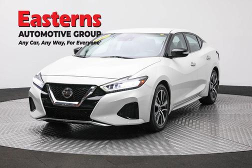 Pearl White Tricoat 2020 Nissan Maxima 3.5 SV