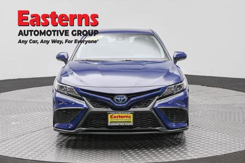 Reservoir Blue 2024 Toyota Camry Hybrid SE