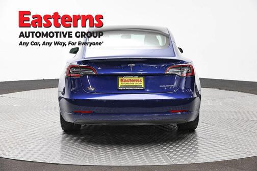 Deep Blue Metallic 2018 Tesla Model 3 Long Range