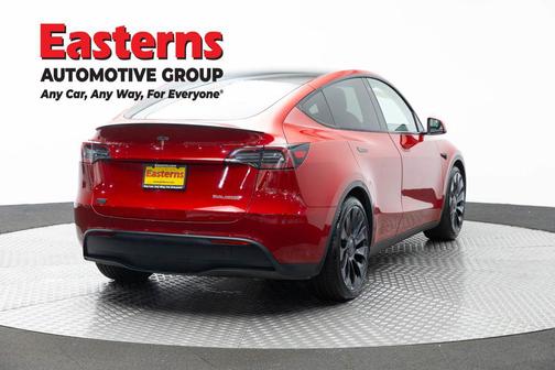 Red Multi-Coat 2022 Tesla Model Y Performance Dual Motor All-Wheel Drive