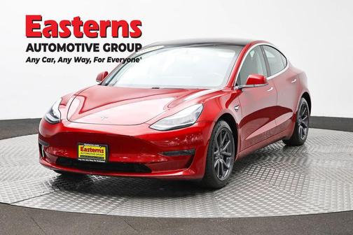 Red Multi-Coat 2018 Tesla Model 3 Long Range