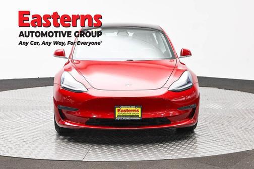 Red Multi-Coat 2018 Tesla Model 3 Long Range