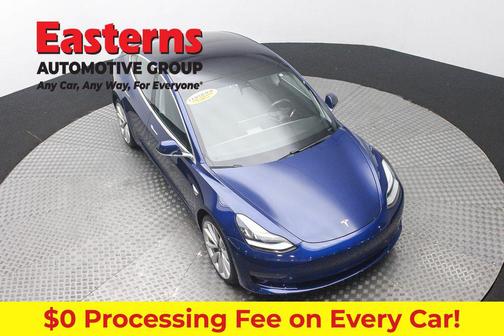Deep Blue Metallic 2018 Tesla Model 3 Long Range