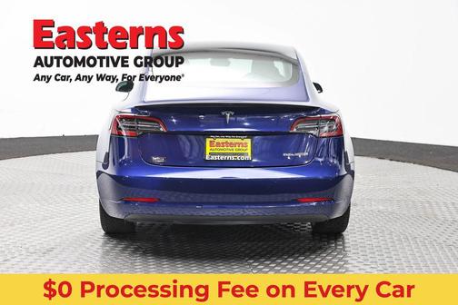 Deep Blue Metallic 2018 Tesla Model 3 Long Range