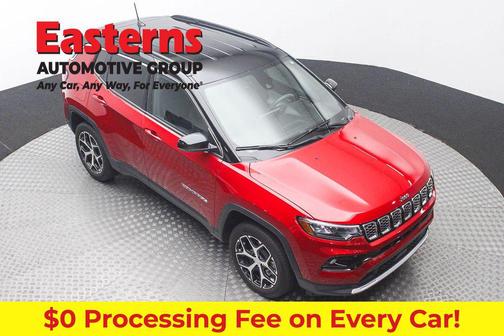 Red Hot Pearlcoat 2024 Jeep Compass Limited