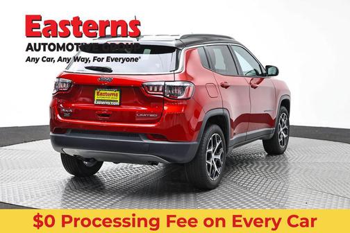 Red Hot Pearlcoat 2024 Jeep Compass Limited
