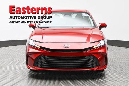 Supersonic Red 2025 Toyota Camry LE