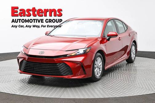 Supersonic Red 2025 Toyota Camry LE