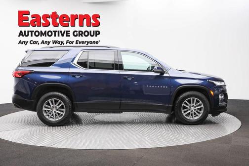 Northsky Blue Metallic 2022 Chevrolet Traverse LT Leather
