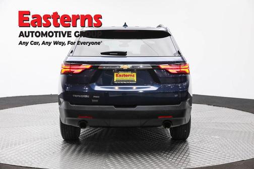 Northsky Blue Metallic 2022 Chevrolet Traverse LT Leather