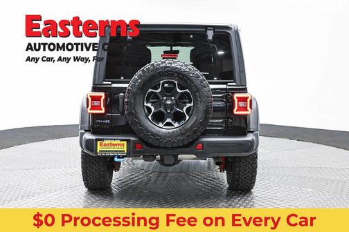 Black Clearcoat 2023 Jeep Wrangler 4xe Rubicon