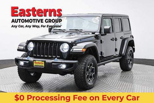 Black Clearcoat 2023 Jeep Wrangler 4xe Rubicon