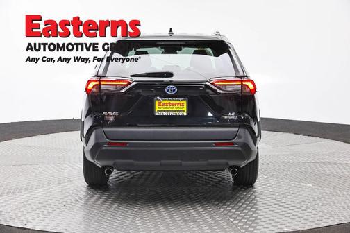 Midnight Black Metallic 2020 Toyota RAV4 Hybrid LE