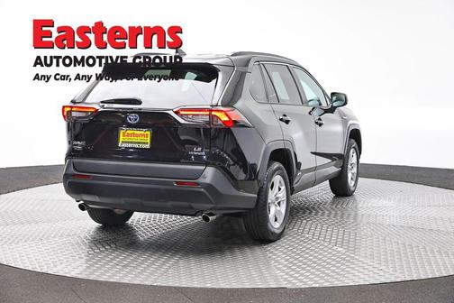 Midnight Black Metallic 2020 Toyota RAV4 Hybrid LE