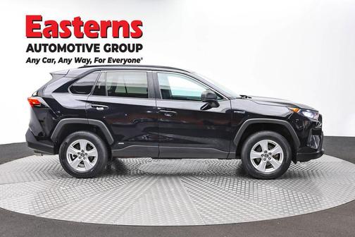 Midnight Black Metallic 2020 Toyota RAV4 Hybrid LE