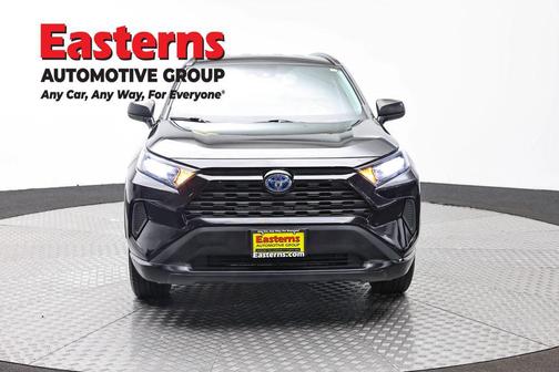 Midnight Black Metallic 2020 Toyota RAV4 Hybrid LE