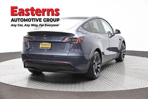 Gray 2022 Tesla Model Y Performance Dual Motor All-Wheel Drive