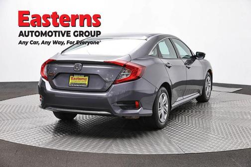 Gray 2021 Honda Civic LX