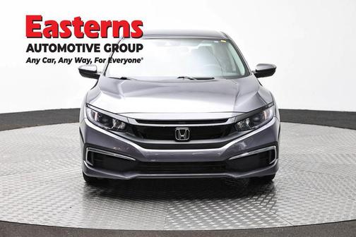 Gray 2021 Honda Civic LX