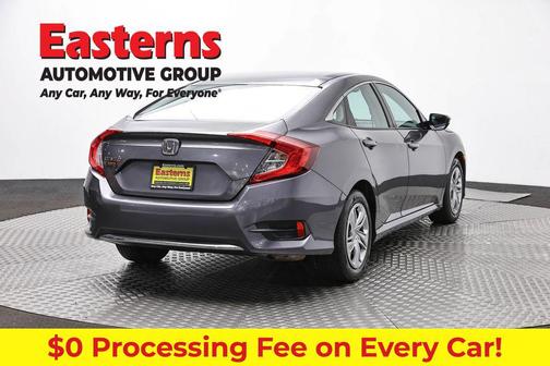 Gray 2021 Honda Civic LX