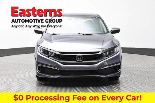 Gray 2021 Honda Civic LX