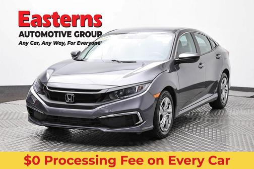 Gray 2021 Honda Civic LX