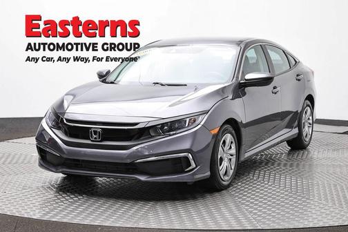 Gray 2021 Honda Civic LX