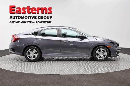 Gray 2021 Honda Civic LX