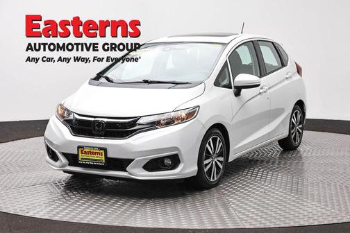 Platinum White Pearl 2020 Honda Fit EX
