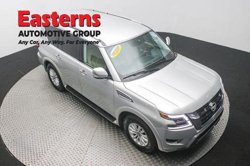 Brilliant Silver Metallic 2024 Nissan Armada SV 2WD