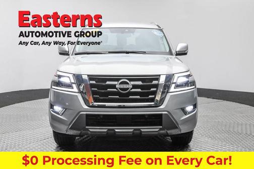 Brilliant Silver Metallic 2024 Nissan Armada SV 2WD
