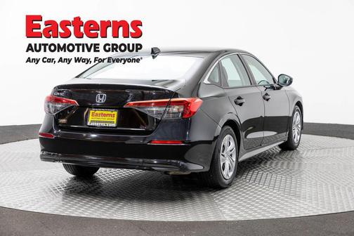 Crystal Black Pearl 2022 Honda Civic LX