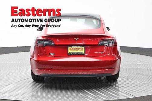 Red Multi-Coat 2022 Tesla Model 3 Long Range