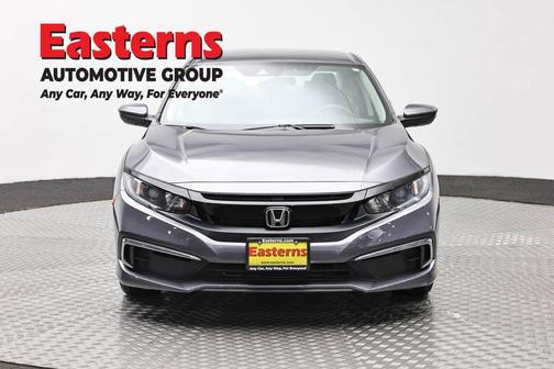 Gray 2021 Honda Civic LX