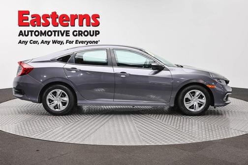 Gray 2021 Honda Civic LX