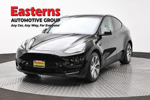 Solid Black 2021 Tesla Model Y Long Range Dual Motor All-Wheel Drive